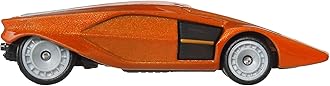 Hot Wheels Premium Car Culture Collectible Toy Car, 1:64 Scale Die-Cast Lancia Stratos Zero, Hammer Drop Vehicle with Real Riders Tires, HRV77