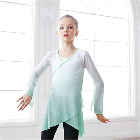 Amazon.com: ZZZYW Ropa clásica de baile de gasa, ropa deportiva para yoga,  ropa china folclórica, manga de trompeta, ropa de baile (color: negro,  tamaño: pequeño tamaño 59.1 in) : Deportes y Actividades