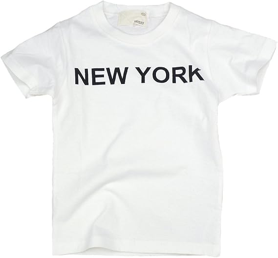 Amazon シスキー Shisky プリント 半袖 ｔシャツ ロゴ アメカジ ミリタリー 白 綿 男の子 女の子 キッズジュニア用子供服 Tシャツ カットソー 通販