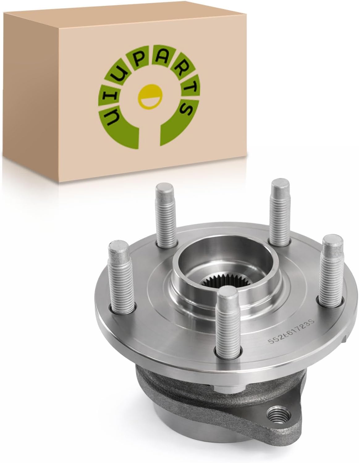 UIU Front Wheel Bearing Hub Assembly 5 Lug w/ABS Compatible with Chevy Cruze 1.4L 2011-2015,Cruze Limited 1.4L 2016,Cruze 1.8L 2011-2015,Cruze Limited 1.8L 2016 Replace 513315