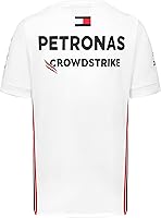 Vista 4 de Mercedes AMG Petronas Formula One Team - Colección oficial de productos de Fórmula 1 - Camiseta del equipo 2023 - Blanco - Hombre - Talla: L