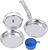 Rothco 5-Piece Aluminum Mess Kit – Compact and Durable Cookware Set for Camping and Outdoor Adventures