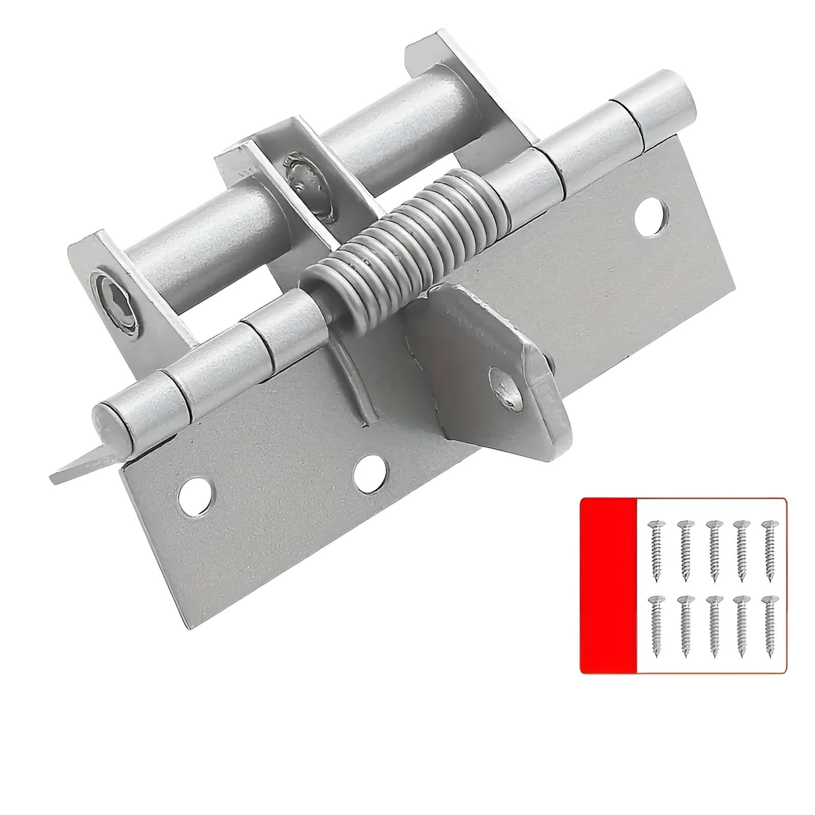 MDS Home Spring Hinge Durable Accessories Multi-Functional Automatic Self-Closing Door Home Stainless Steel Folding Hinges Garage Spring Door Hinge Mute Heavy Folding Shelf Hinges Invisible (Silver) (B0D8LG8KKX) Amazon Price History, Amazon Price Tracker