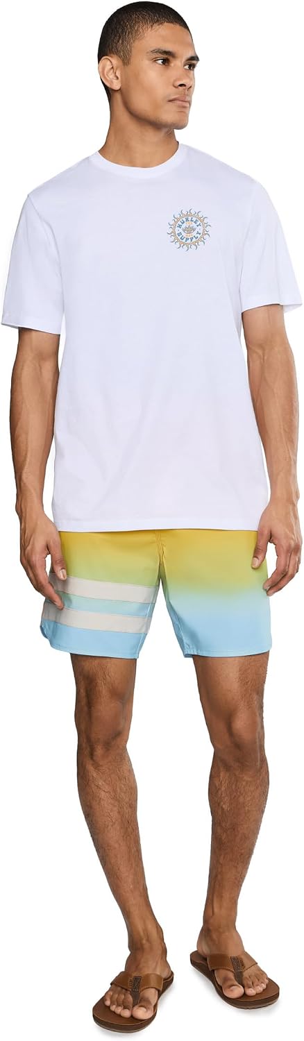 Hurley Men's Phantom-eco Block Party 18" Boardshorts