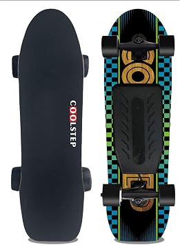 Electric Skateboard with Remote, 800W Electric Longboard, 26 Mph Top Speed & 16 Miles Range, Max Load 300lbs, Safety Sandpaper, Suitable for Adults & Teens Beginner Singledrive-C