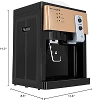 Vista 10 de Top Loading Countertop Water Dispenser-Electric Countertop Water Dispenser，5 Gallon Hot and Cold Water Dispenser ，3 Temperature Settings Boiling