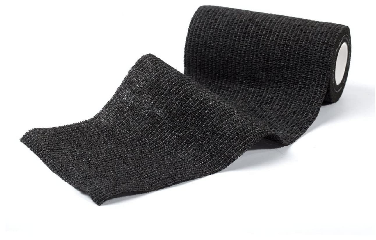 Nastro adesivo, nastro sigillante, nastro autoadesivo, bende avvolgenti coesive Benda elastica Nastro avvolgente for lo sport Benda non tessuta Avvolgere for tatuaggi 4,5 mx 10 cm Blu 12 rotoli (Colo