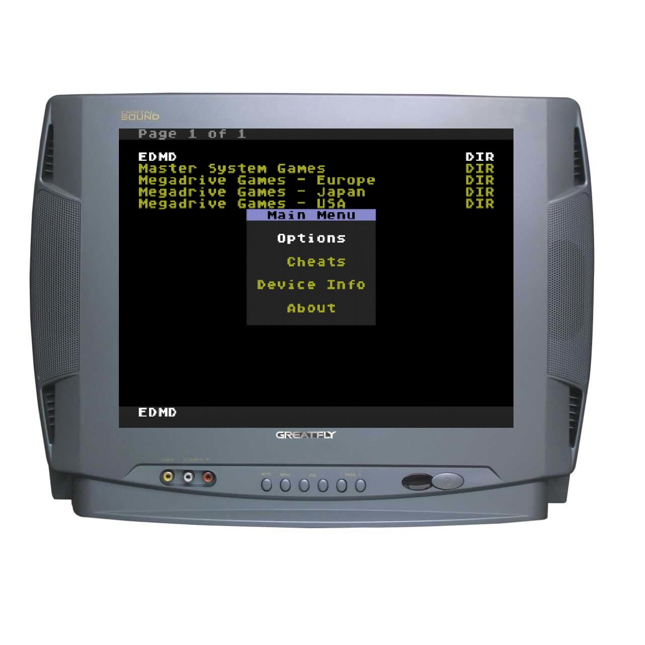 Ever Drive Sega Megadrive/Genesis + Carte SD 16go - Multi Cart Flash Cart - Rom Cartridge SD Card multicart - flashcard 32x