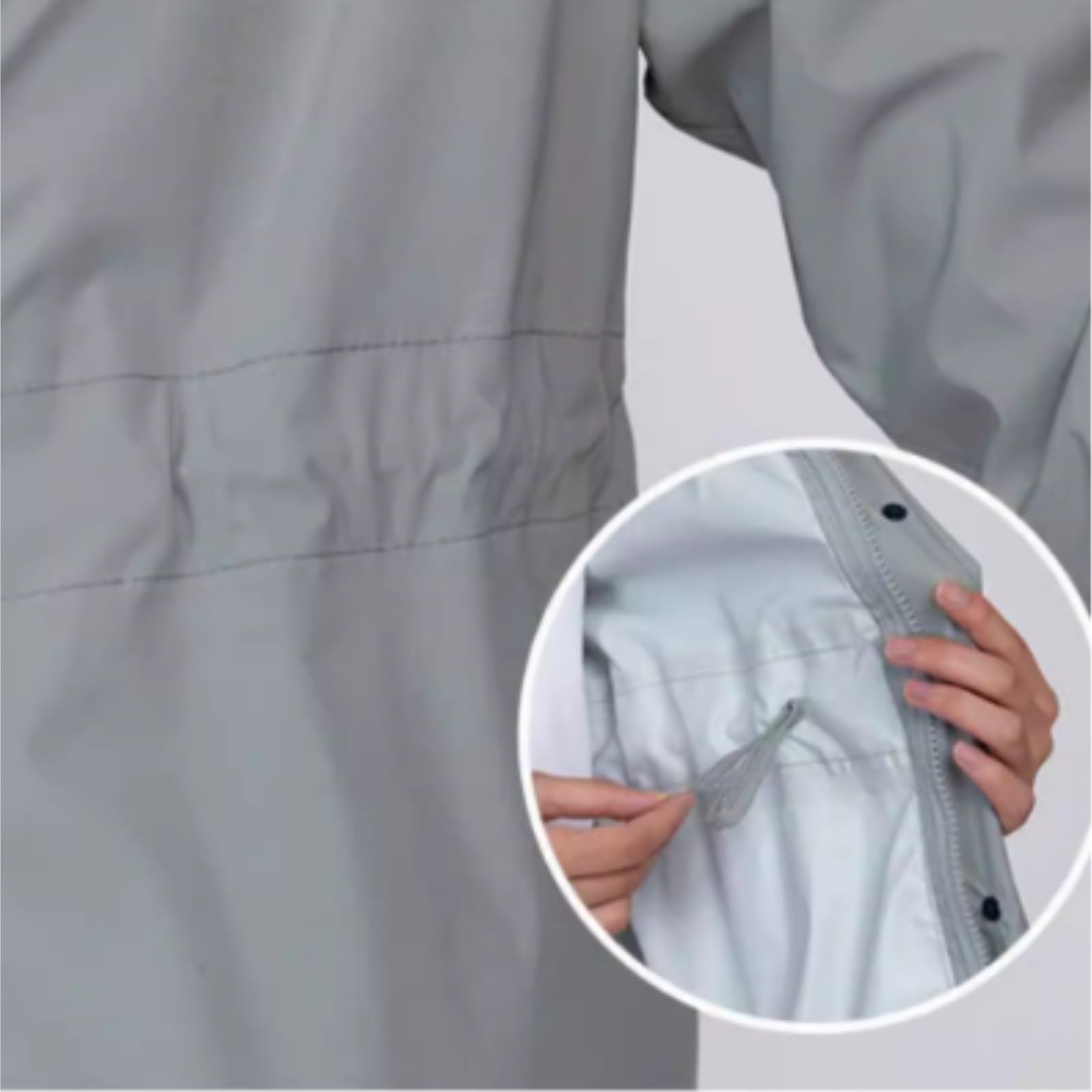 Capa de Lluvia Reutilizable Chubasquero For Bicicletas Ponchos De Lluvia, Impermeables Con Capucha For Senderismo Engrosados Ropa de Agua para Exteriores