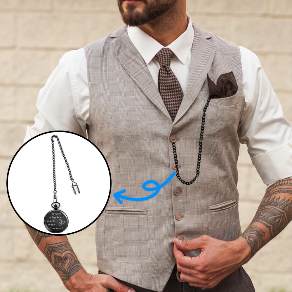 Teacher Gifts,Teacher Appreciation Gifts,Personalized Pocket Watch,Best Teacher Gifts,Christmas Gifts for Teachers,Teacher Christmas Gifts,Teacher Gifts for Christmas,Funny Teacher Gifts for Men