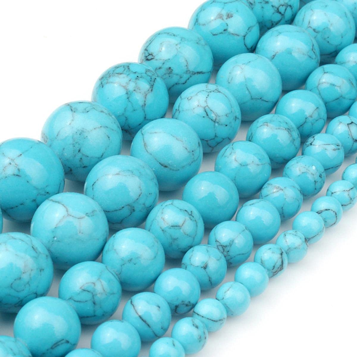 Perle Sciolte In Pietra Naturale Citrino Quarzo, Rotonde, 4-12 Mm, Fili Da 39 Cm (circa 48 Pz Per 8mm), Per Creazione Gioielli Fai Da Te