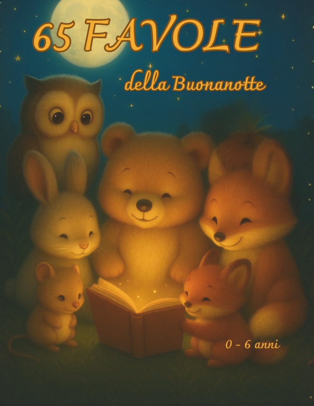 Favole della buonanotte: 65 favole per bambini dai 0 ai 6 anni