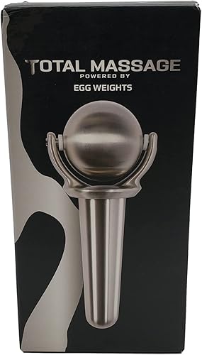 Miniatura 3 de Egg Weights Rollerball Boxeo Recuperación Herramienta De Acero Inoxidable Total Masaje Tejido Profundo