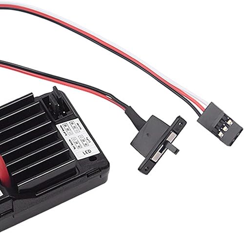 Miniatura 5 de Reemplazo del controlador de velocidad eléctrico ESC impermeable 60A para 1/10 RC Truck Off-Road Car RC Boat