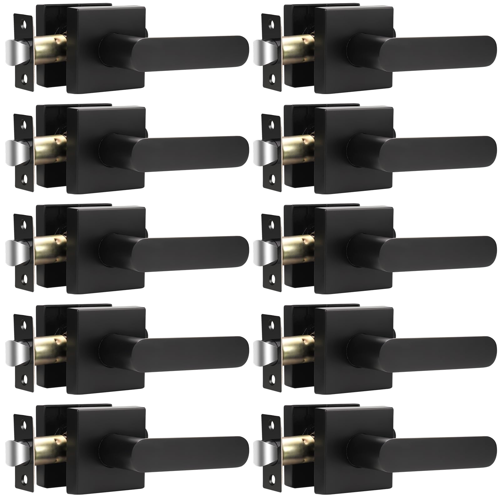 Matte Black Door Handles - Durable & Easy Install -18 Matte Black Door Handles - Durable & Easy Install -18