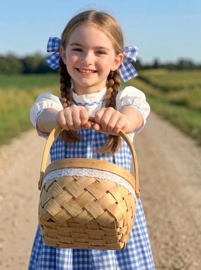 Disfraz de libro para niñas con accesorios de Dorothy miniatura 7