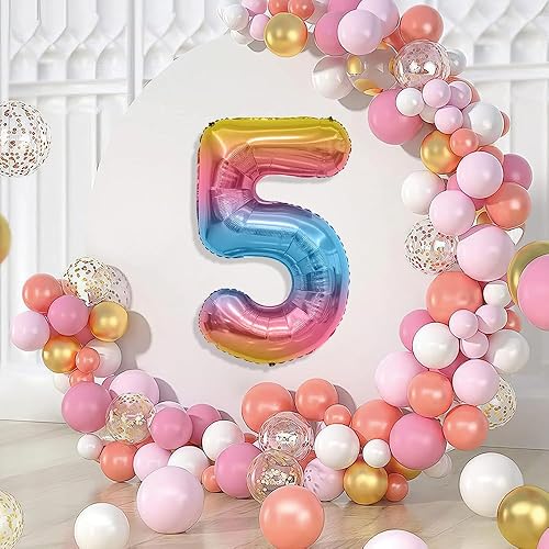 Miniatura 162 de Globo de números de 40 pulgadas, globos de números plateados, globo de número 2, globos de aluminio grandes de cumpleaños, fiesta de cumpleaños