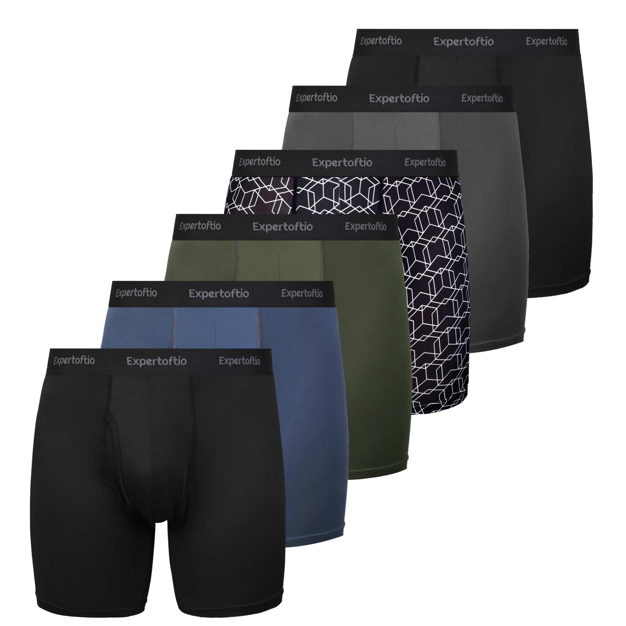 Expertoftio Athletic Men's Underwear Boxer Briefs 6