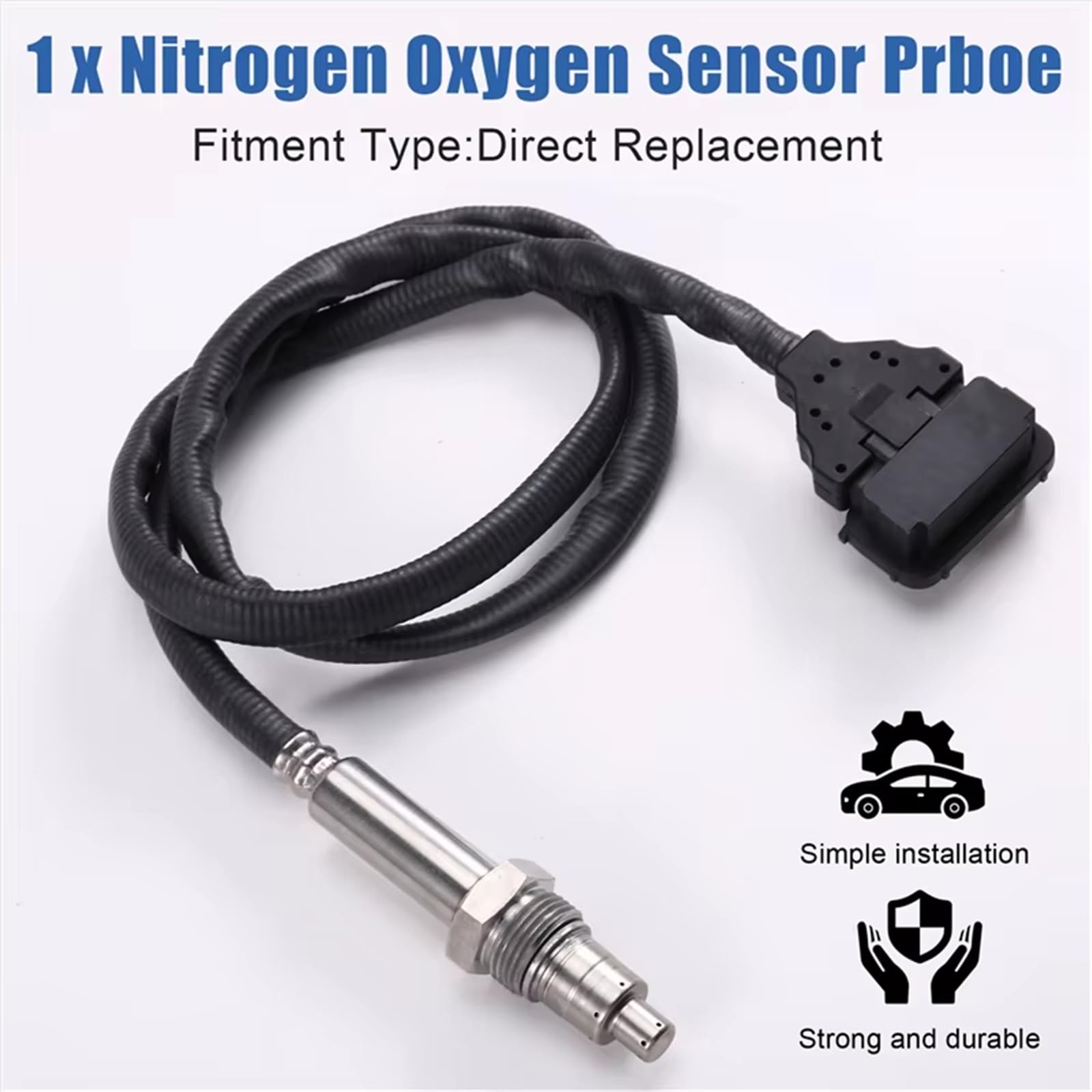 Sensore di Ossigeno Nox Sonda Sensore per Cummins AB56-Nox per Monitoraggio Ossigeno Azoto Camion Adatta alla Sonda