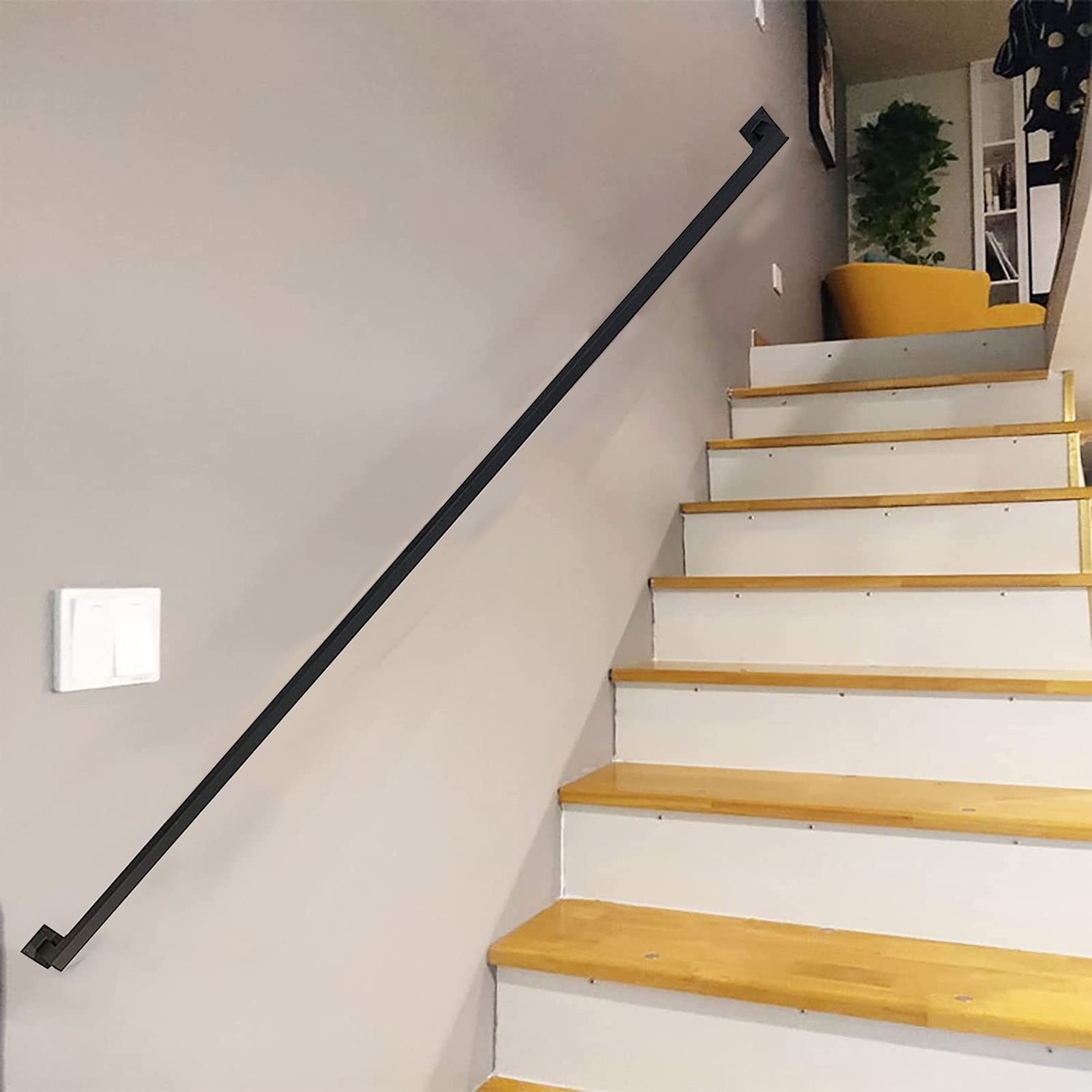 Rampe d'escalier en métal style industriel de 1 à 20 pieds kit complet pour loft