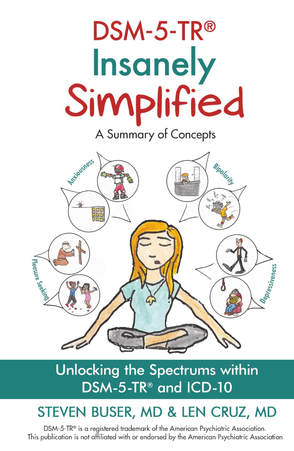 DSM-5-TR Insanely Simplified: Unlocking the Spectrums within DSM-5-TR and ICD-10