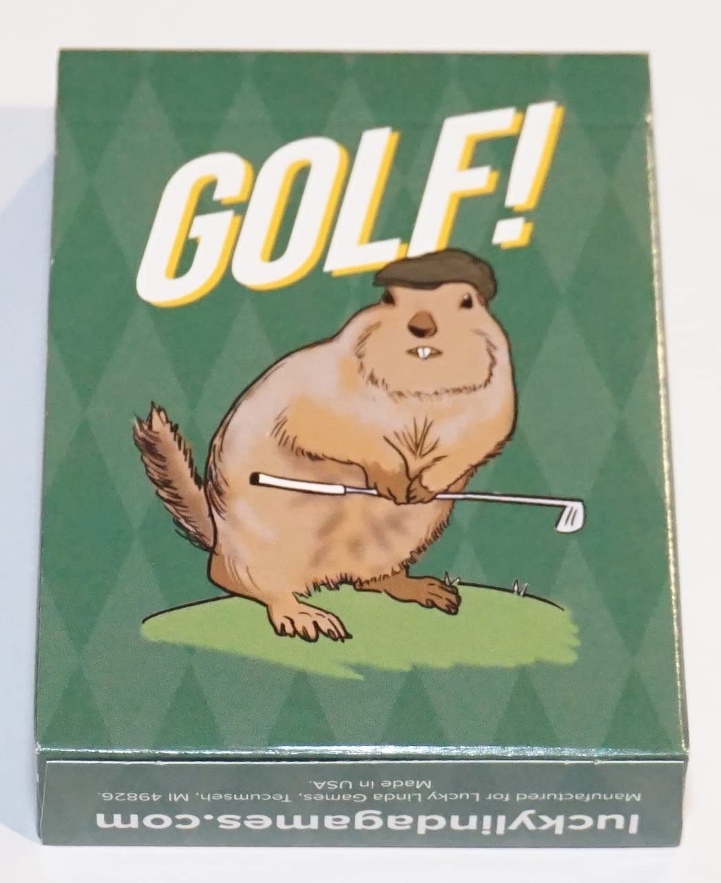 Golf!The Card Game - Very Fun Game, Great for Game Night, Favorite Gift for Golfers and Card Game Fans, Made in The USA