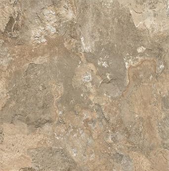 GlobalNiche Armstrong Mesa Stone Alterna Vinyl Tile Flooring, Beige/FPD2106261