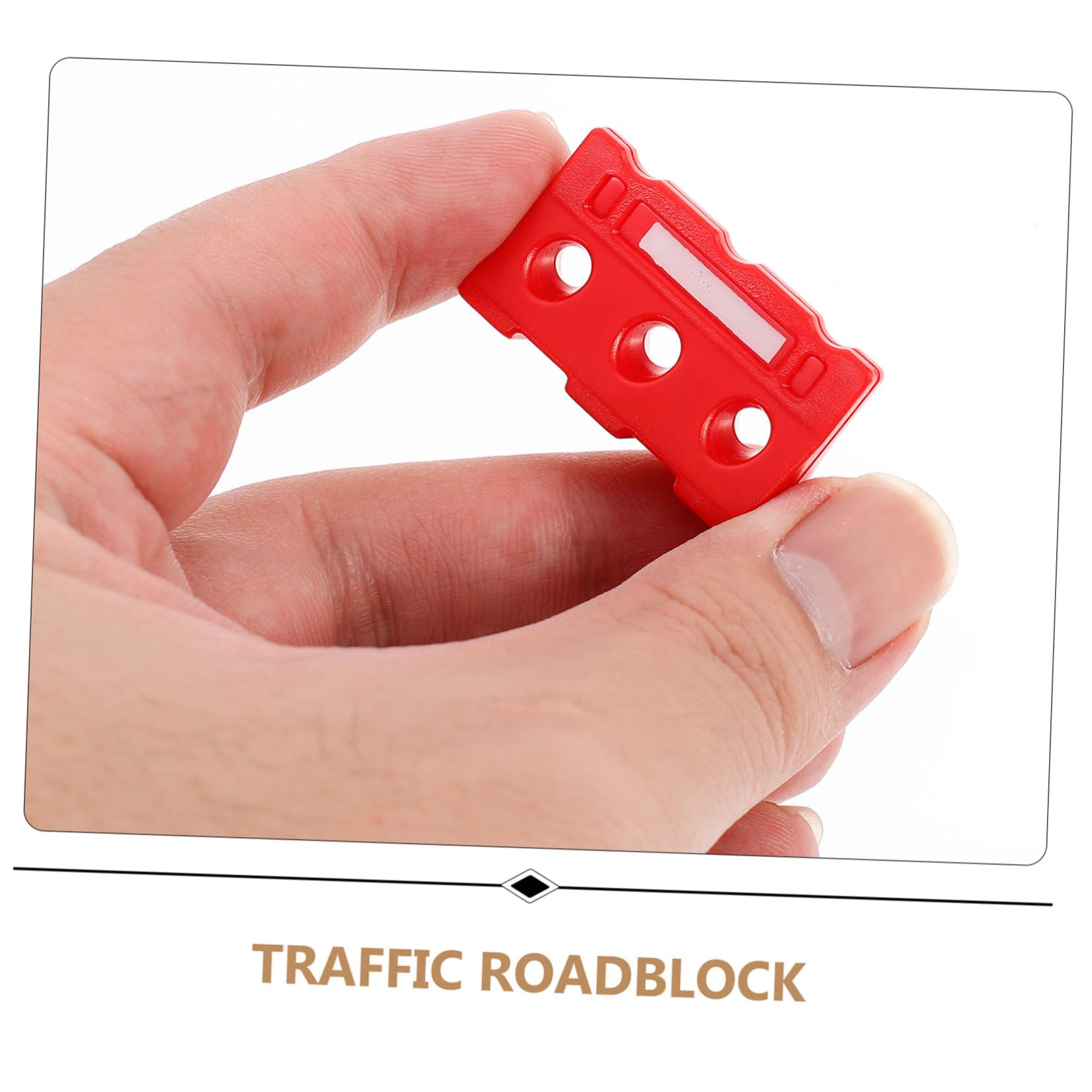 IMIKEYA Educational Boys and Girls Traffic Roadblock Toys 24pcs Toy Road Signs Barricade Large for Boys Girls