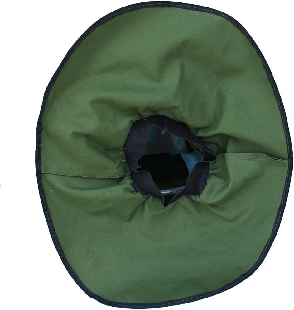 Sand Blasting Hood Cap, Canvas Shawl Sandblaster Protective Gear Mask Anti-dust Hood for Spraying Sanding Cutting, DIY Painting Woodworking Protection