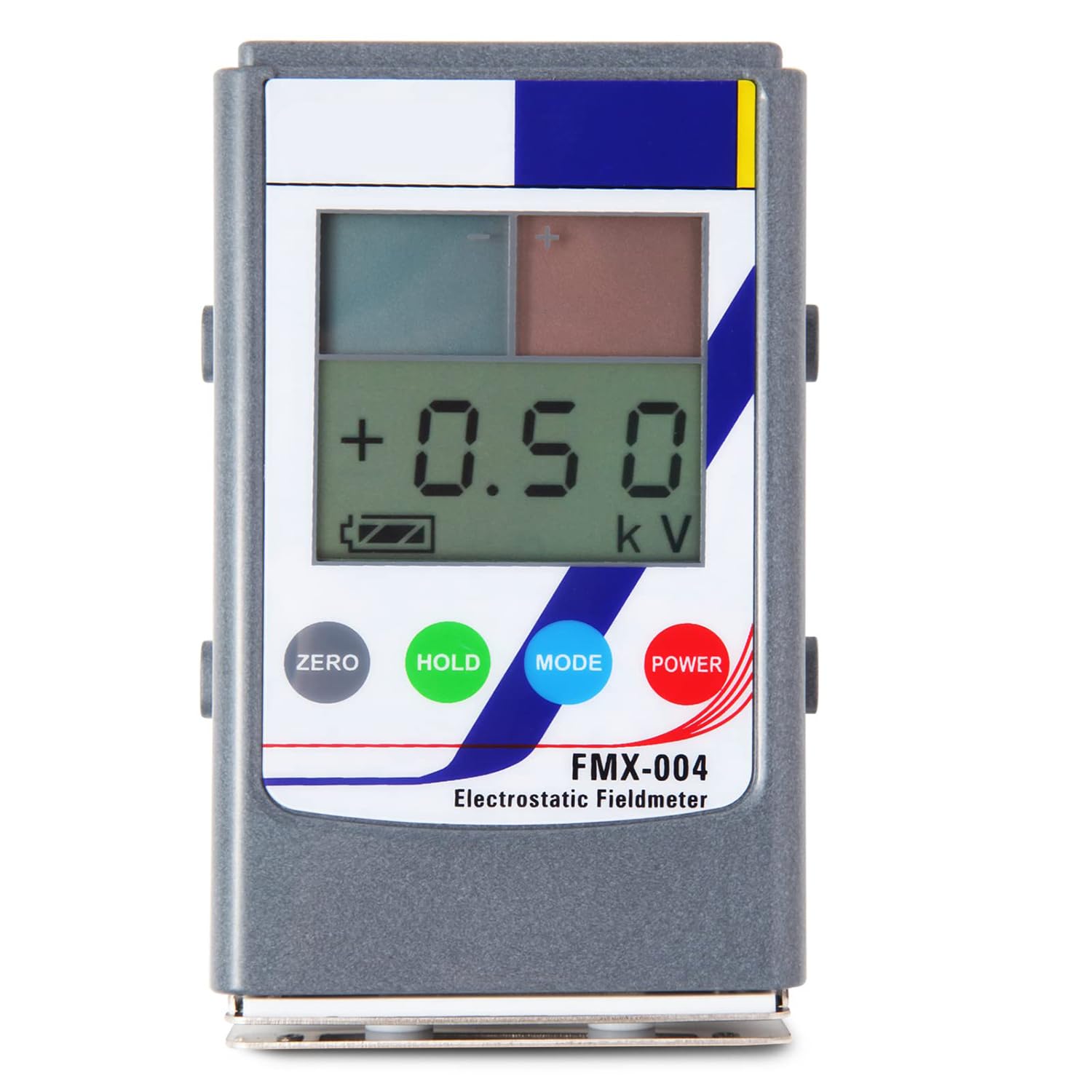Medidor De Campo Electrostático, Probador Electrostático De 0-30 Kv, Probador De Equilibrio Iónico, con Pantalla LCD, para Fibras Textiles, Papel, Caucho Y Plástico.,