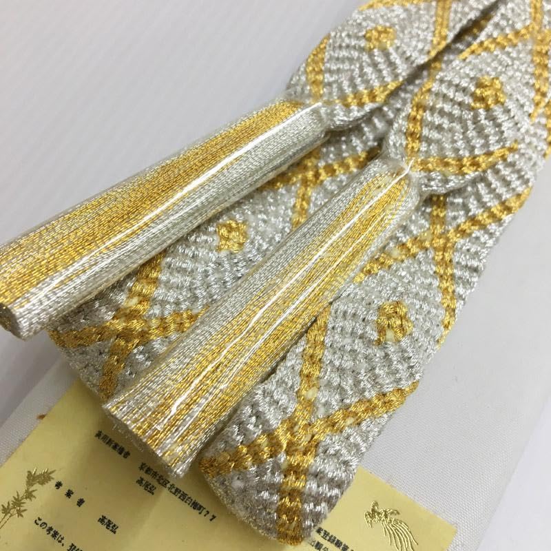 Amazon.co.jp: 208ms42△桝屋高尾 高尾弘 純金帯締め 金糸△ : Toys  