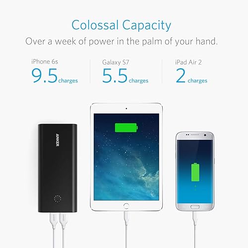 Miniatura 7 de Carga rápida Anker PowerCore+ 26800Premium cargador portátil con Qualcomm Quick Charge 3.0(batería externa de aluminio de 3 puertos de ultra-alta