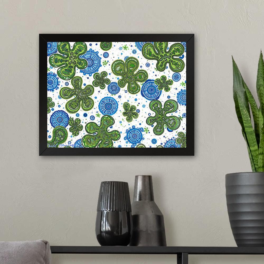 GADGETS WRAP Printed Photo Frame Matte Painting for Home Office Studio Living Room Decoration (11x9inch Black Framed) - Bigbis Print