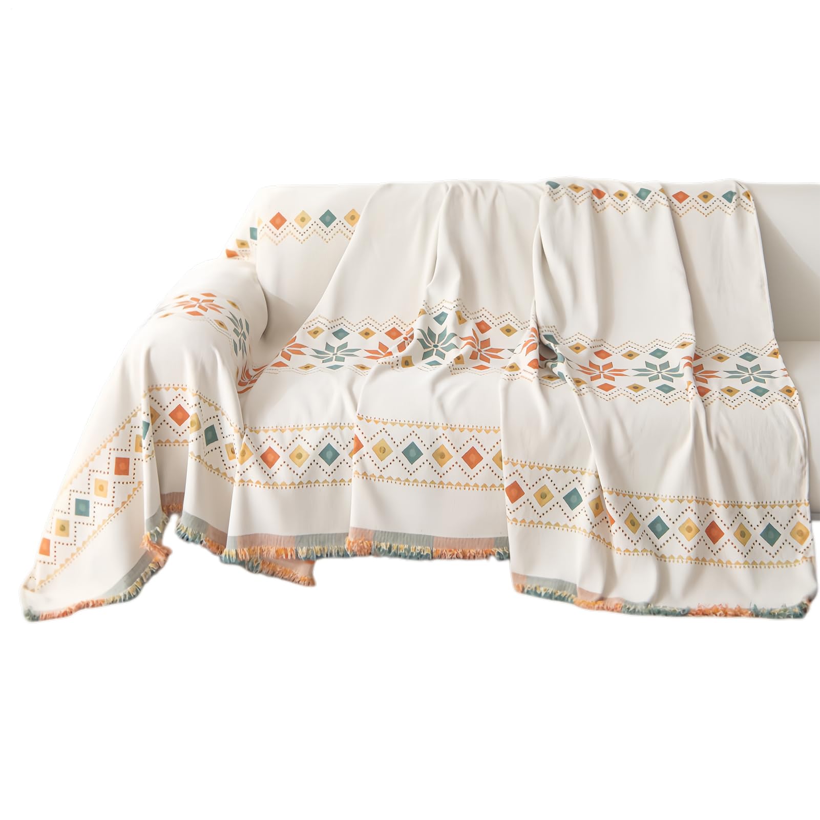 Copridivani Boho Per Divano Protezioni Reversibili Per Divano 300x180 Cm | Coperture Divano Modulare Per Affittuari Appartamento Camera Da Sala Studio Ufficio Casa Hotel Studio Ristorante
