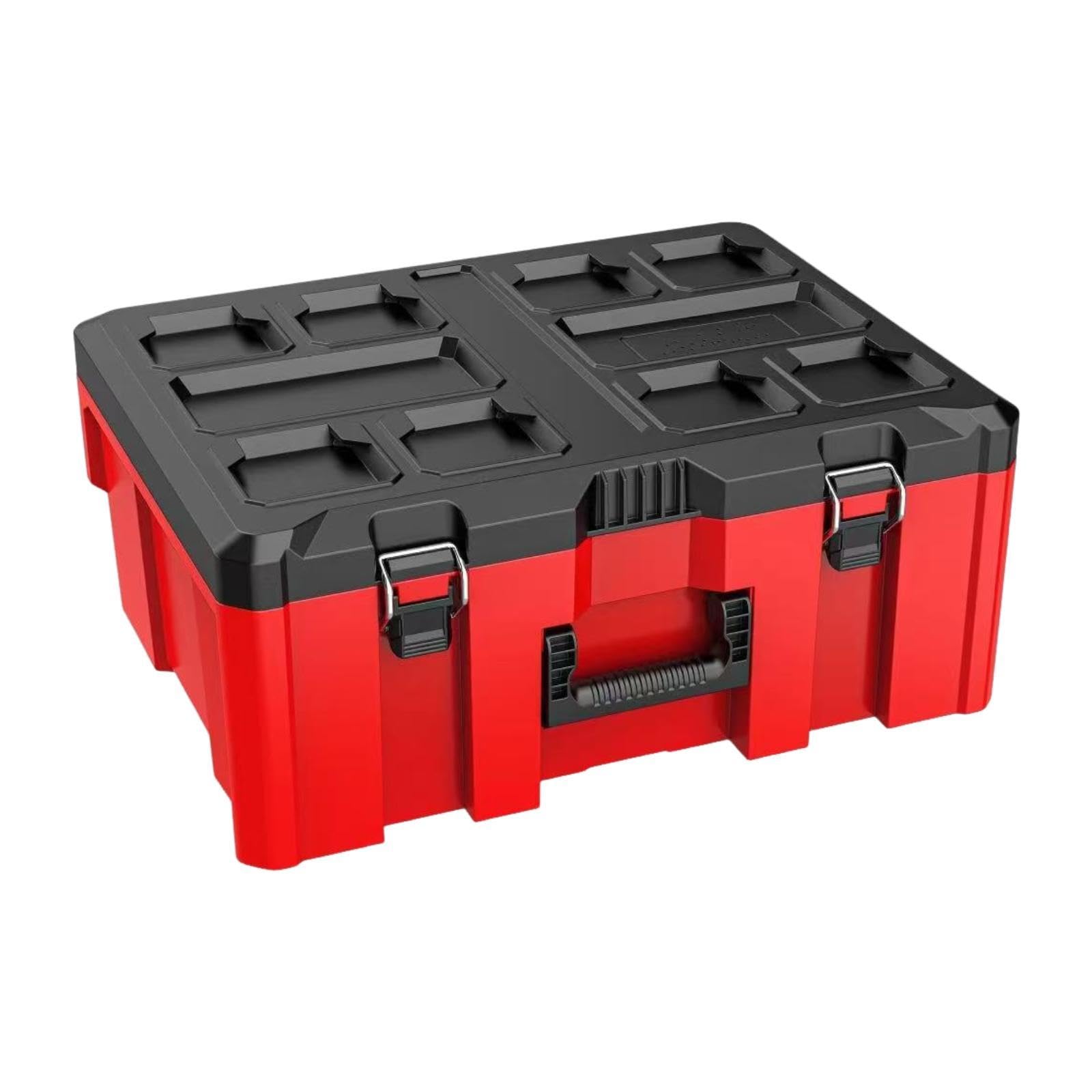 Stackable Tool Case with Handle Tool Case for Sewing Kit Nuts Stationery Toy 24.3cm-image-17