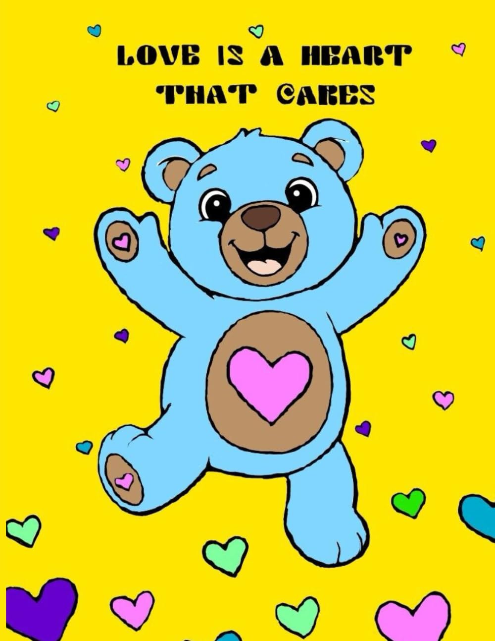 Happy Hearts Coloring Fun