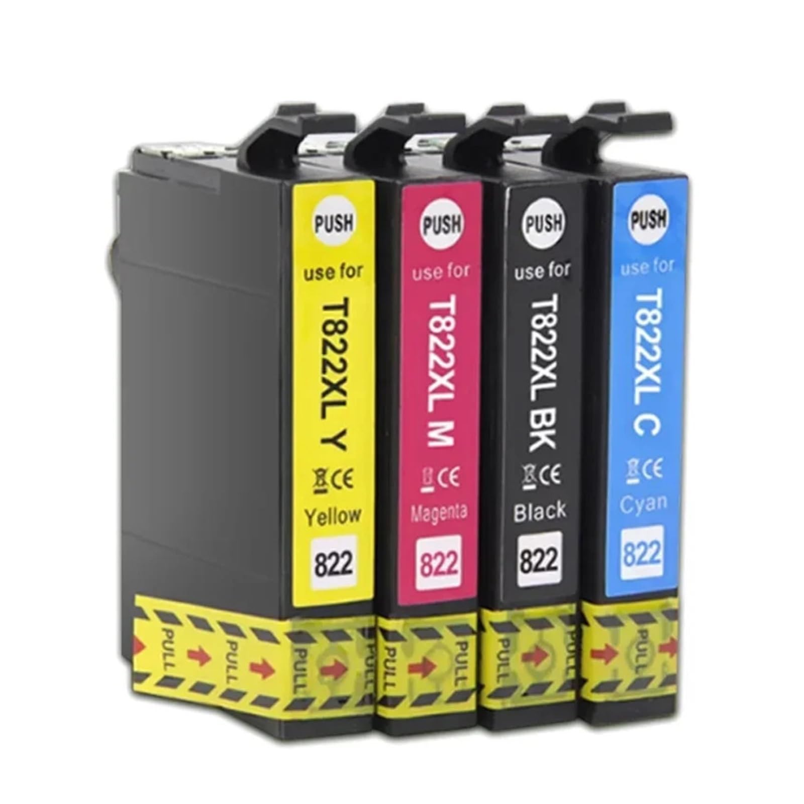 Parti Di Ricambio For Cartuccia D'inchiostro 4PCS 822XL, Compatibile For Epson 3820 4820 4830 4834 Set Combinato Stampante | Set cartucce d'inchiostro ad alta capacità T822XL(4pcs Magenta)