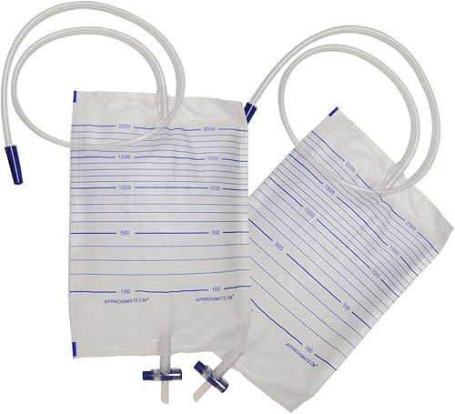 10 bolsas de drenaje de orina catéter 2000ML