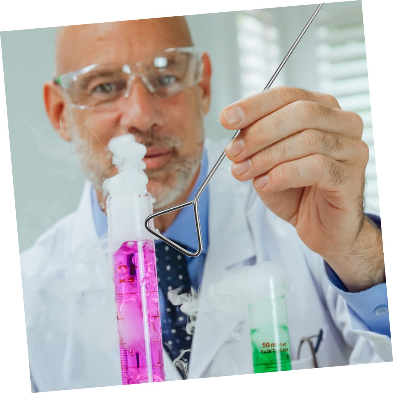 Ciieeo 3 Series Espátulas Inoxidable Laboratorio Herramientas Prácticas De Distribución De Células Accesorios De Laboratorio Experimentos Científicos 5 Piezas*3
