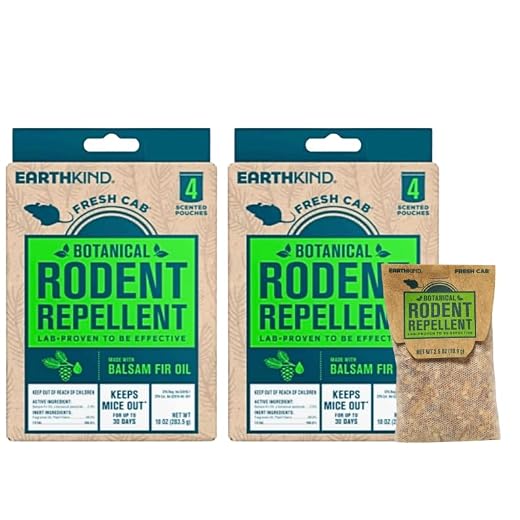 Fresh Cab Rodent Repellent; Quickly Repelling Pests from Treated Areas; Preventing Re-Infestation for up To 3 Months; Safe for Children, Pets and the Environment; Non-Toxic; 8-Scent Pouches