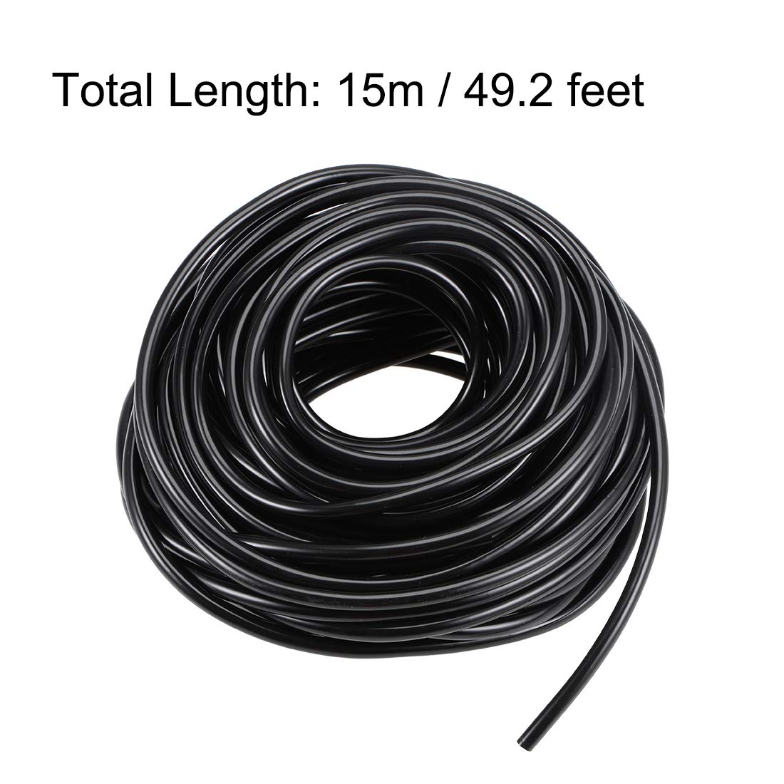 Tubo In Polietilene Per Irrigazione 5m - Sourcing Map - Diametro Interno 4mm, Esterno 6mm - Pressione 0-70 Psi - 3