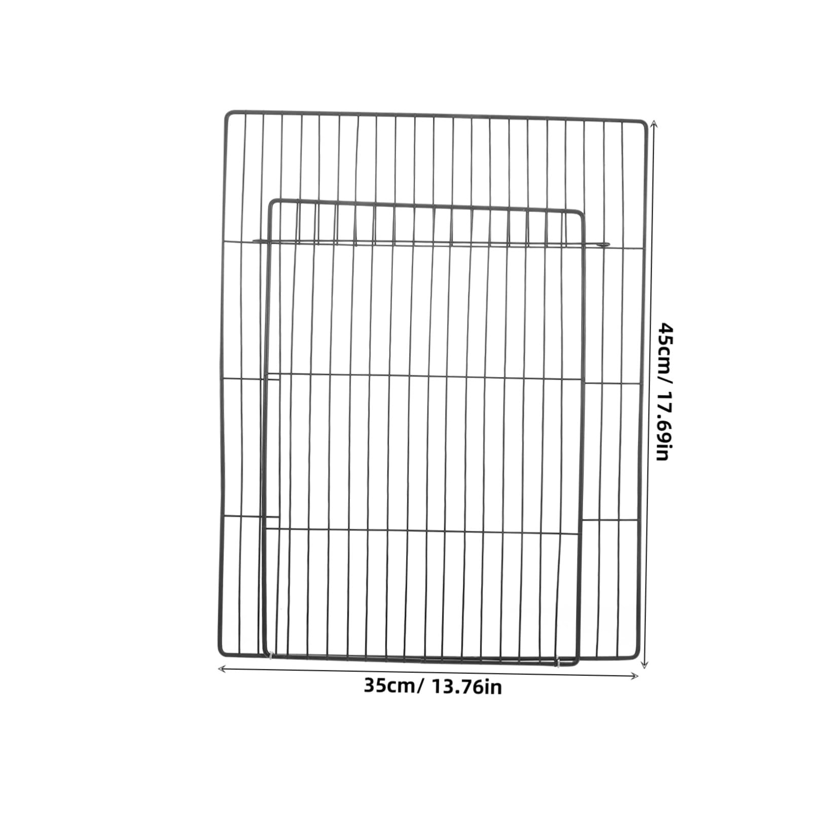 Mipcase Heavy Duty Detachable Metal Wire Door for Cat Playpens and Pet Cages Escape Small Animal Access Panel Easy Installation and Travel Friendly Design Dense Mesh Security