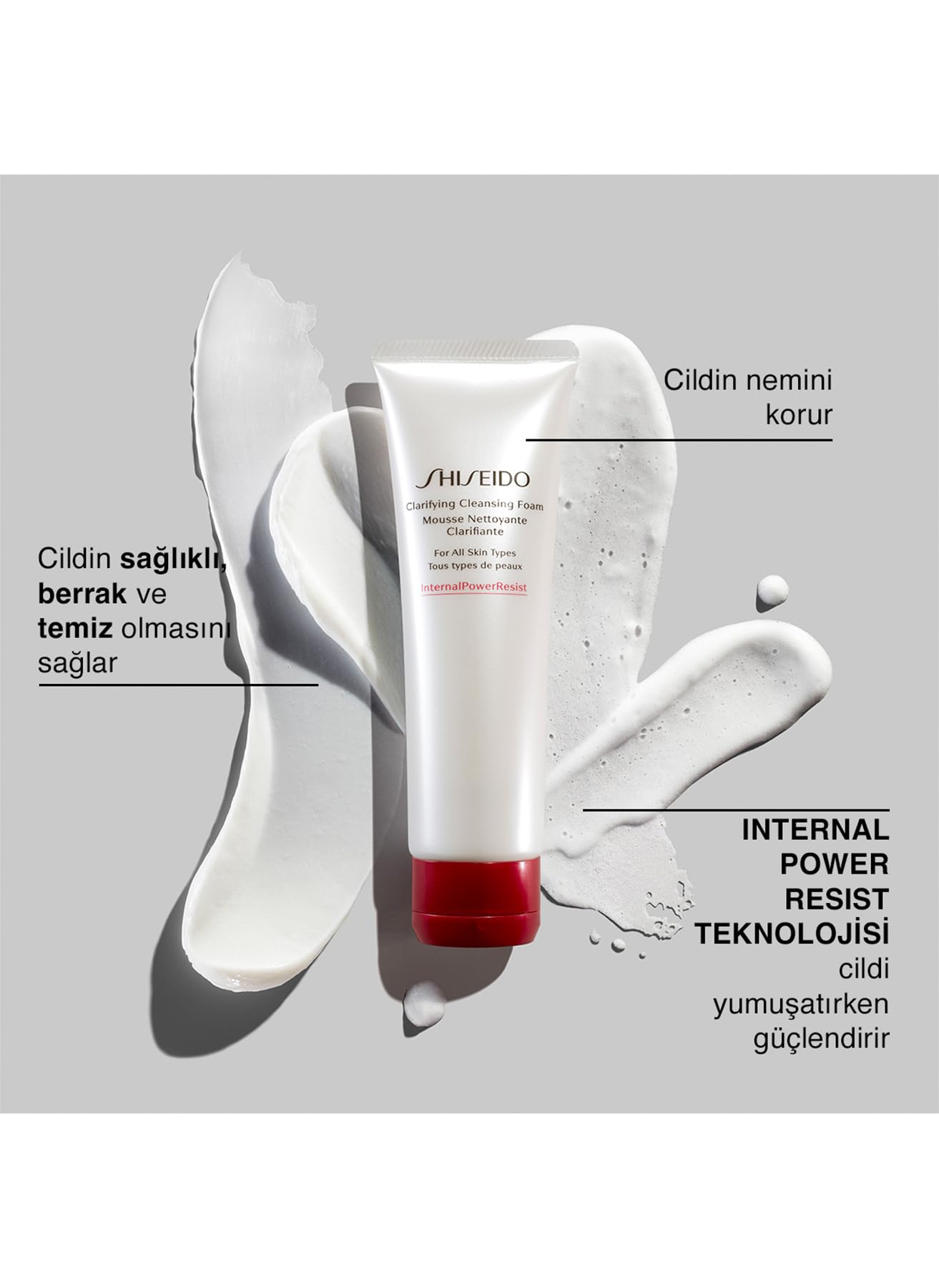 Shiseido, Crema y leche facial - 125 ml (0768614145295)