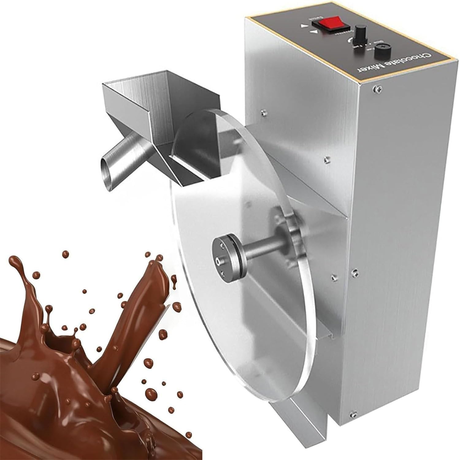 Machine à fondre le chocolat à vitesse réglable de 35 à 55 tr/min pour enrobage