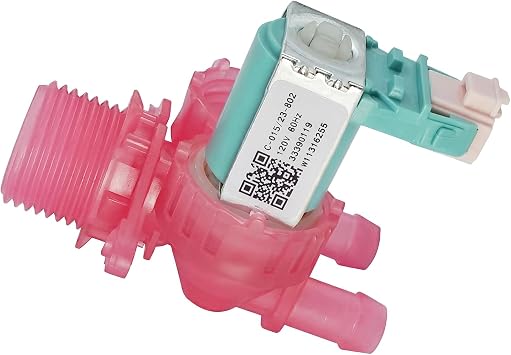 2026 Upgrade W11316255 Washing Machine Water Inlet Solenoid Valve Assembly for Whirlpool Maytag Amana Washing Machine Parts Replace 33490439 W11036928 AP6835736
