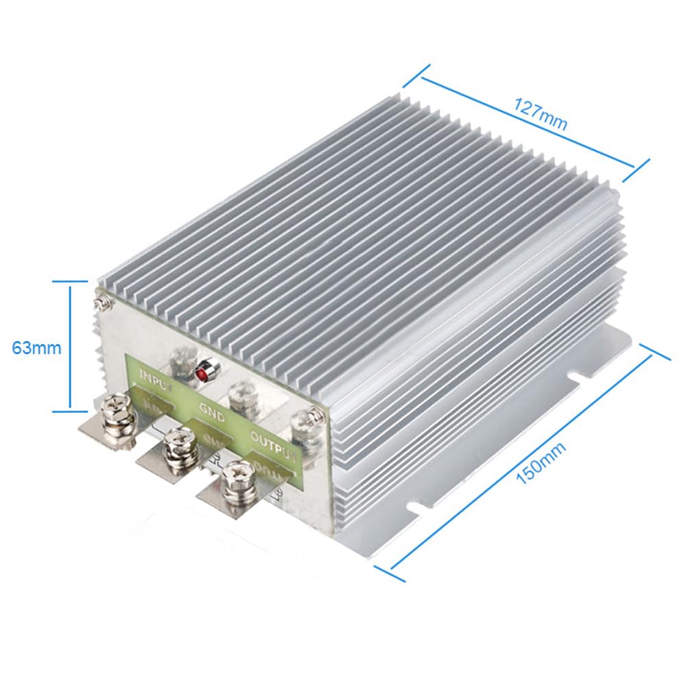 Convertitore DC-DC Step-up da 12 V a 24 V 30 A, regolatore di Tensione, modulo di Potenza Elevata DC-DC da 12 V a 24 V