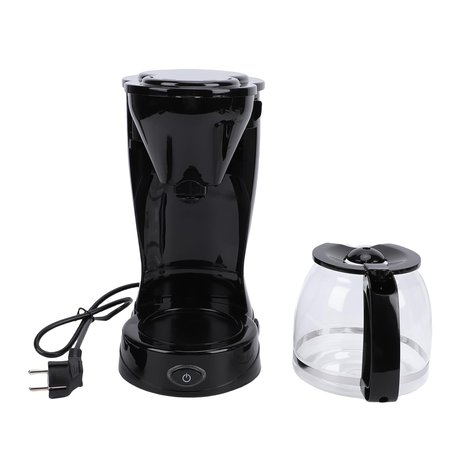 Domary Elektryczny Ekspres do Kawy o Pojemności 750 Ml, ze Szkła