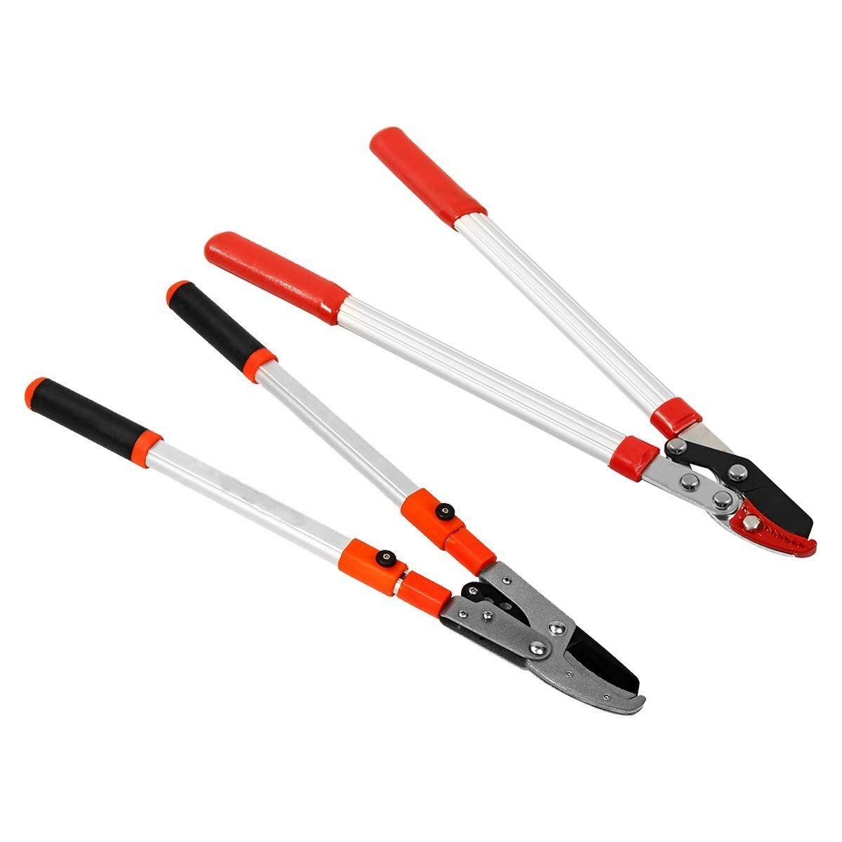 Forbici da Giardino estensibili Portatili, cesoie telescopiche a cricchetto, potatori, cesoie estensibili, cesoie per Rami, Utensili da potatura, Utensili manuali da Giardinaggio