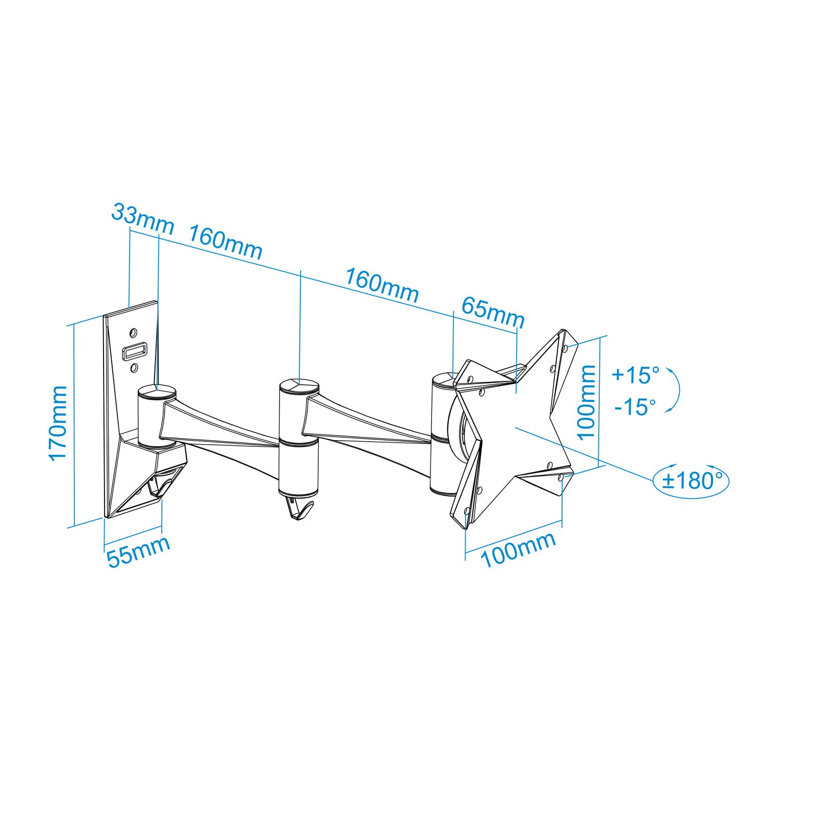 Tooq LP2323TN-B Supporti TV tipo