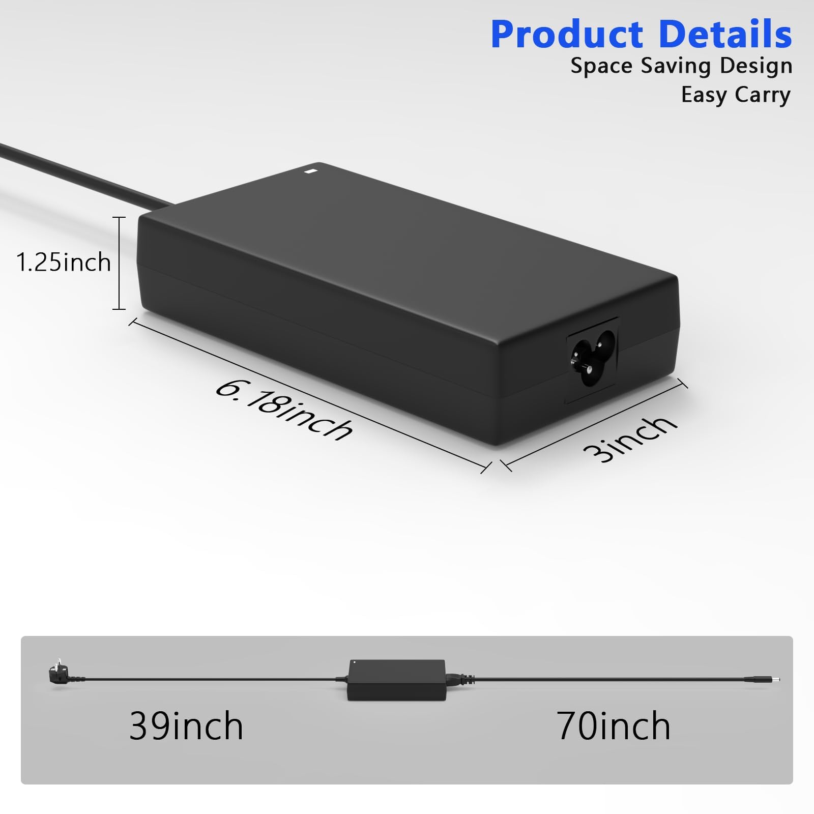 240 W Laptop zasilacz kabel ładowania ładowarka do Dell Alienware 17 15 M15 M16 M17 M17X M18X R1 R2 R3 R4 R5 X16 X17 X51 G3 G5 G7 G16 G15 5510 5520 5520 5530 7 53630 Precision 15 16 17 7770 7780 M4600